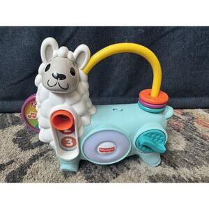 Fisher Price Linkimals 123 Activity Llama Interactive Learning Toy Lights Sounds
